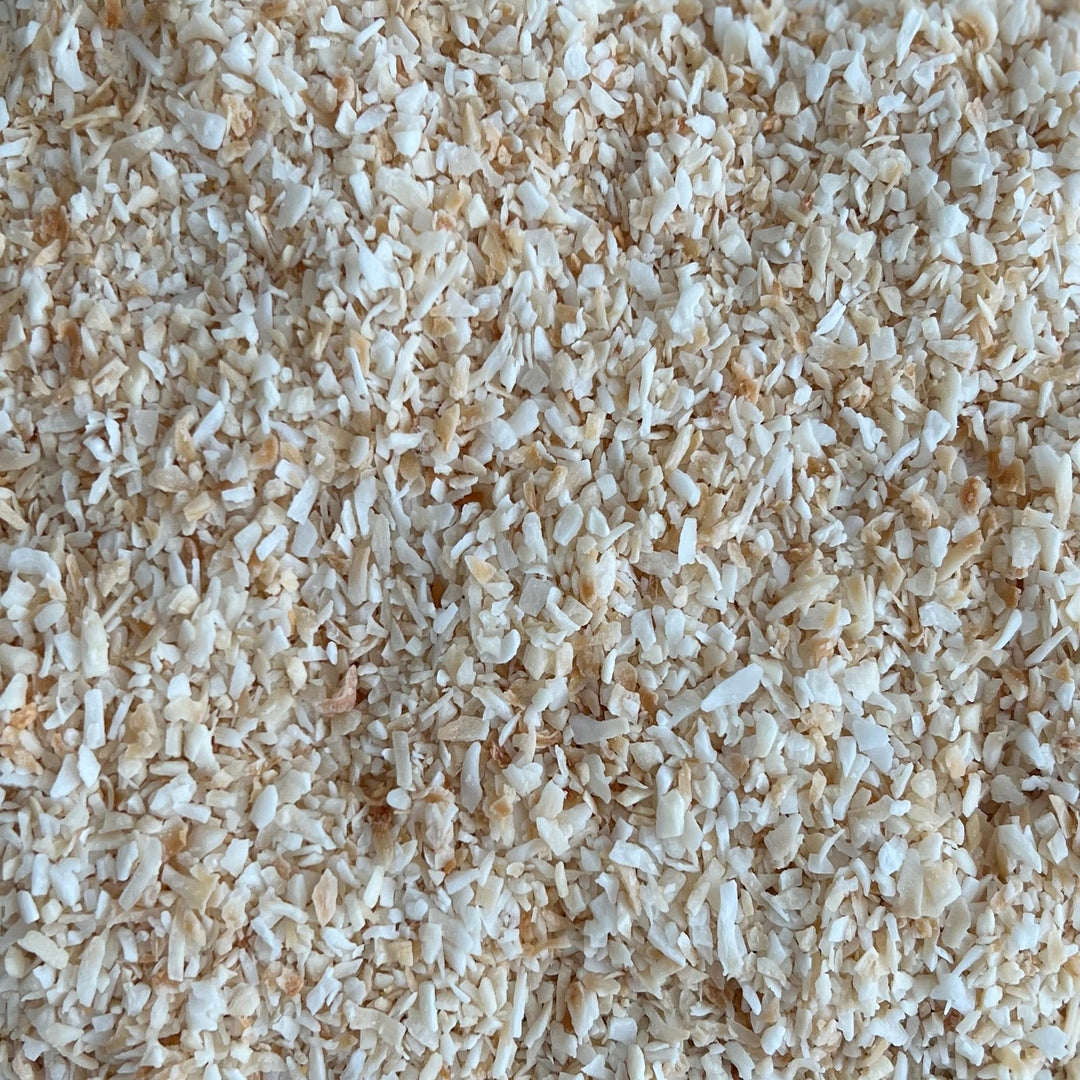 Organic Toasted Sweetened Salted Coconut Chiplets (Fine) - 25 lb Carton