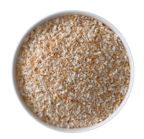 Organic Toasted Sweetened Salted Coconut Chiplets (Fine) - 25 lb Carton