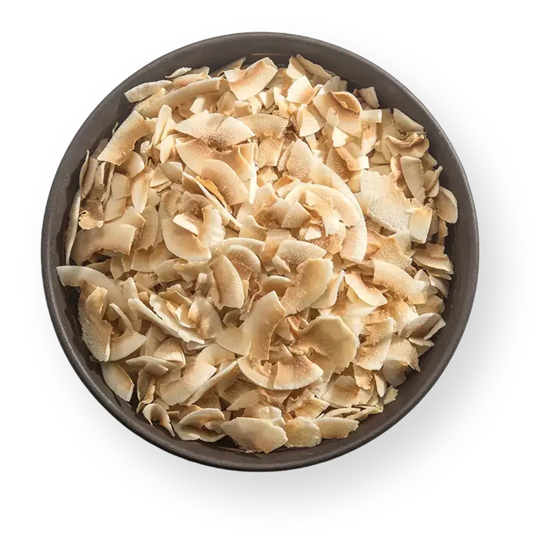 Organic Coconut Chips (Toasted) - 25 lb Carton